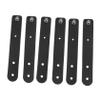 ARTIBETTER 6pcs Leather Cable Organizer Ties Cable Management for Usb Cords Earphones and Chargers Easy to Install Black Design view 1