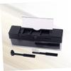 jojofuny Vinyl Records Cleaning Brush Kit with Small Brushes Dust for Phonograph Records Easy to Use Store Cleaning Black view 3