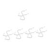 LIFKICH 10pcs Coiled Telephone Cord Flexible and Phone Cables Easy to Install Design for Use view 1