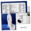 PHENOFICE 1pc Wall Mounted Camera Bracket for Secure Cable Management Mounting for Dome Cameras Easy Installation Safe and Stable Design Enhances Field of View view 2