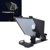 14 Inch Teleprompter, Wide Angle Liftable Teleprompter for Tablets Smartphones DSLR Cameras, with Remote & APP Control, for iOS for Android, for Online Teaching Live Streaming view 1