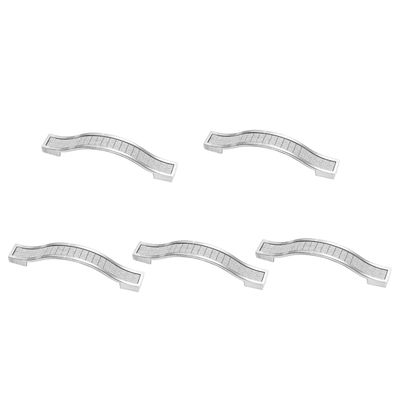 QUMIIRITY 5pcs Cabinet Pulls Simple Pull Bars Minimalist Hand Grip for Wardrobe Cabinet Drawer