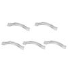 QUMIIRITY 5pcs Cabinet Pulls Simple Pull Bars Minimalist Hand Grip for Wardrobe Cabinet Drawer view 1