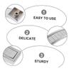 QUMIIRITY 5pcs Cabinet Pulls Simple Pull Bars Minimalist Hand Grip for Wardrobe Cabinet Drawer view 4