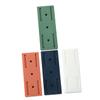 HOMSFOU 4pcs Self-Adhesive Wall-Mounted Power Strip Holder Socket Organizer for Home Office Easy Install Cable Management Rack Green and Pink view 1