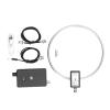 Short Radio Antenna, Stainless Steel Loop Antenna for Indoor Reception 2.3-30MHz, Excellent Integrated Circuit, Stainless Steel Ring Body Antenna view 2