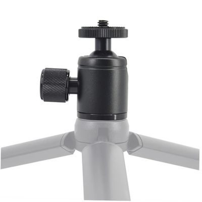 jojofuny Photography Light Bracket with Rotatable Ball Head Screw Mount for Tripods Cameras and Led Lights Mini Aluminum Design for Versatile Use