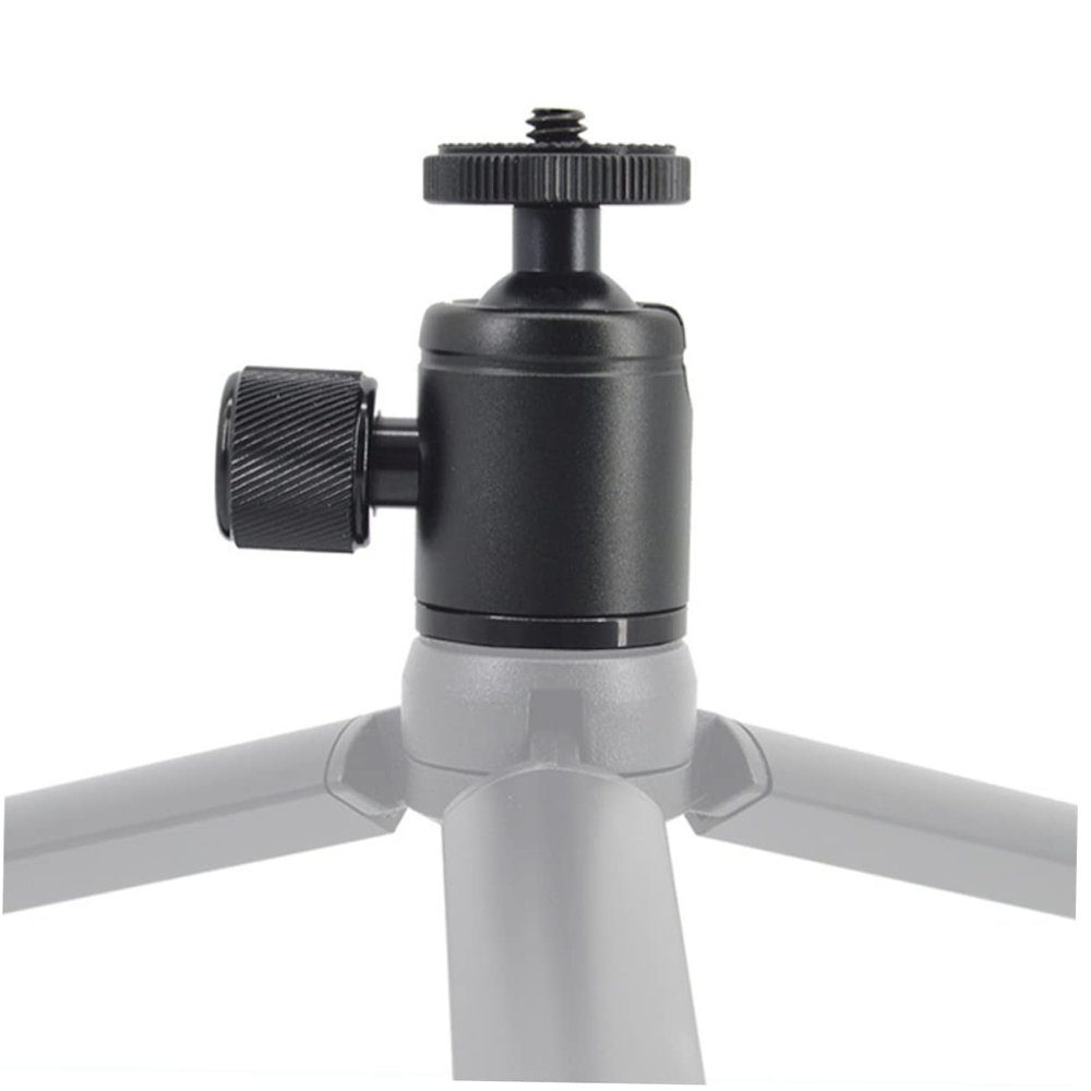 jojofuny Photography Light Bracket with Rotatable Ball Head Screw Mount for Tripods Cameras and Led Lights Mini Aluminum Design for Versatile Use