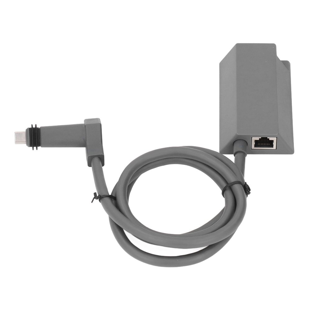 Ethernet Adapter for V2 Rectangular Dish, Fast & Stable Network Connection with Gigabit Ethernet, Easily Installed with Great Performance