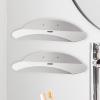 Gralara Speaker Wall Mount Brackets Wall Screws Mounts Acrylic Storage Bracket Float Rack Stand for Speakers Plants Living Room Home view 3