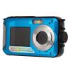 Akozon Digital Camera 48MP High Resolution Dual Screens Camera for Underwater Photography (Blue) view 3