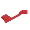Asixxsix Grip Hot Shoe Cover, Aluminum Alloy Metal Thumb Up Grip Ergonomic Thumb Up Rest Hand Grip for A7CR A7CRII Camera, Enhanced Comfort (Red) view 1