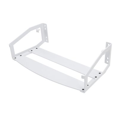 Diydeg Heavy Duty Speaker Wall Mount, Stainless Steel Speaker Wall Mount Bracket for Sonos Five Speaker, Hold up to 35 lbs, Speaker Mounts for Surround Sound, Easy Installation (White)