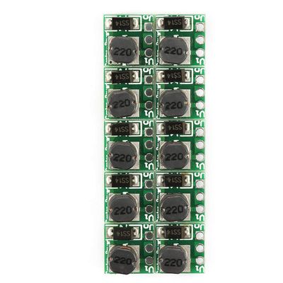 10Pcs 1.5V 1.8V 2.8V 3V 3.3V 3.7V 4.2V to 5V DC DC Boost Converter Module High Conversion Efficiency Small Size, for Voltage Setup