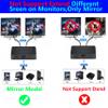 HDMI Splitter 1 in 2 Outwith 3HDMI Cables + 1USB Strip Power Cable  12 Power HDMI Splitter/Distributor 2 Ports for Dual Monitors Copy/Mirror Support 4K@30Hz 1080P Full HD 3D LED PS3/4 etc view 3
