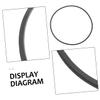Bar Stool Floor Protectors Ring for Kitchen Stool Round Base view 2