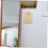 GRIRIW Bamboo Lampshade Woven Lamp Cover for Ceiling Lights Diy Decorative Lighting view 2