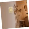 GRIRIW Bamboo Lampshade Woven Lamp Cover for Ceiling Lights Diy Decorative Lighting view 3