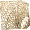 GRIRIW Bamboo Lampshade Woven Lamp Cover for Ceiling Lights Diy Decorative Lighting view 4