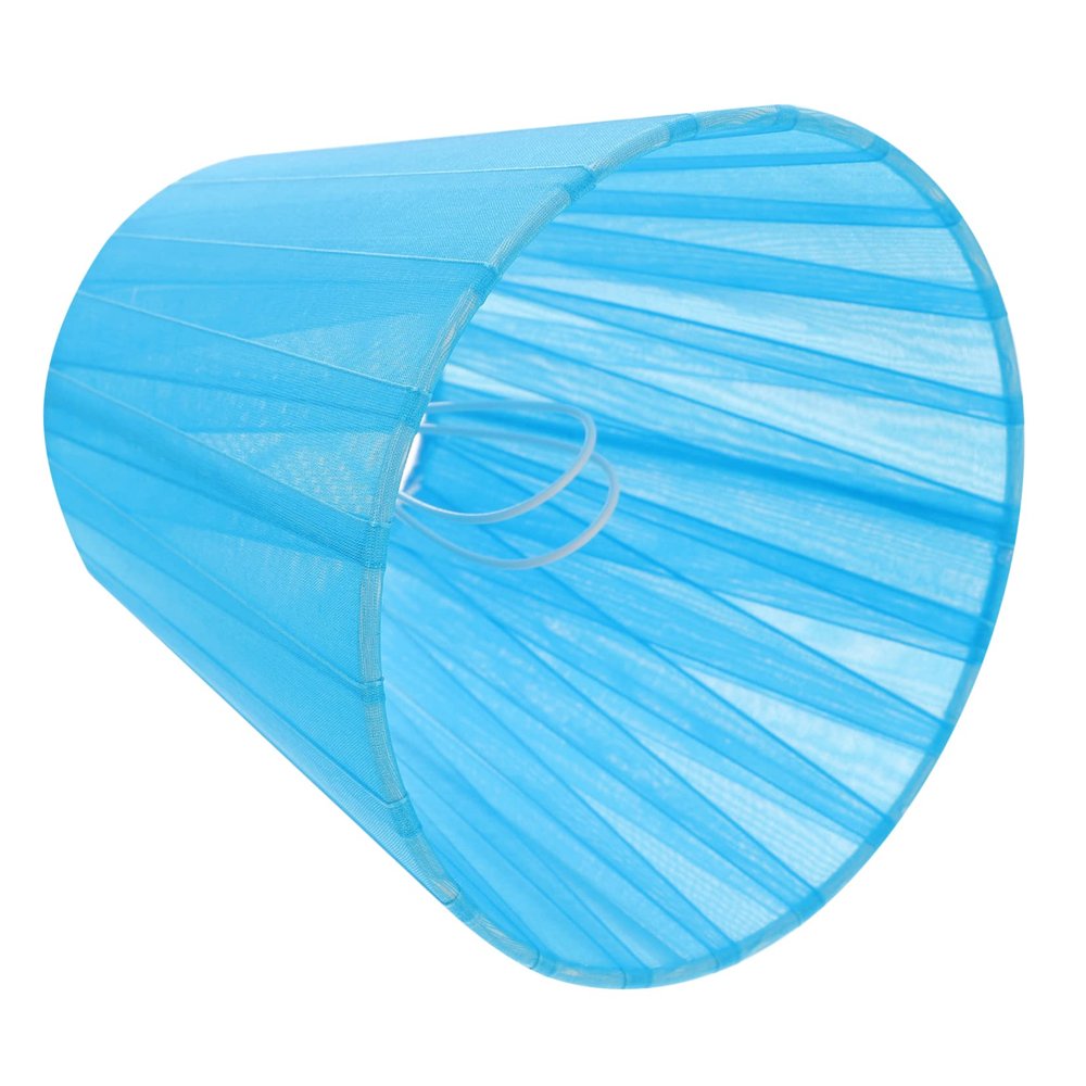 ASAKKURA Gauze Lamp Shade for Table Floor and Wall Lamps Cozy Illumination Effect Easy to Install Clip Design Blue Replacement for Home