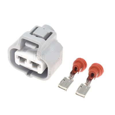 1-20 Kit 4.8mm 2 Pin Ways Female Hydraulic Motor p/Lug Waterprof Auto Connector 6189-0425 DJ7021B-4.8-21(1Set)