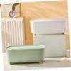 CAXUSD Cable Organizer Box with Lid Durable Material Tidy Cord Management for Space-Saving Design for Wires and Power Strips Stylish Storage Container view 3