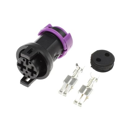 1/5 Sets Kit TE 2 Pin Male Female Circular Waterprof Fog Lamp p/Lug Connector 813972926 813972923 DJ70217-6.3-11/21(Female,1Set)