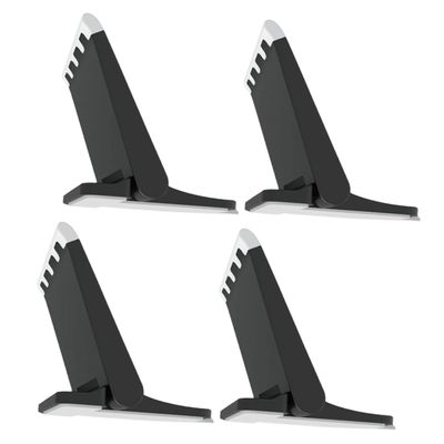 ARTIBETTER 4pcs Laptop Cooling Bracket Notebook Stand Foldable Laptop Riser for Desk