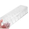 Abaodam Cable Organizer Storage Box Detachable Cover for USB Cables and Chargers for Home and Office Desktop Management Design Partitioned Slots for Easy Access view 3