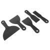 BIUDECO 5pcs Ergonomic Paint Scraper Wall Squeegee Tools for Patching Spackling and Wallpaper Multi-Purpose Scraper for Paint Plaster Adhesive Removal view 1