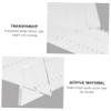 RORPOIR Acrylic Vinyl Record Storage Rack Transparent Display Shelf for Albums Music and Photo Collections Stylish and Functional Home Organizer view 2