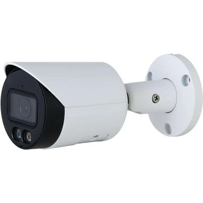 ENS HNC3IV189S-IRASPV/28 8MP Smart Dual Illumination Fixed-Focal Bullet Network Camera, 1/2.7" Lens, 2.8mm Lens, Starlight, True WDR, IR(98ft), LED(98ft), VCA, Built-in Mic, SD Slot, IP67