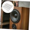 ARTIBETTER Speaker Grill Cloth Vintage Linen Mesh Fabric for Stereo Speakers Decorative Acoustic Cover view 4