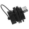 ARTIBETTER USB Panel Mount Connector Female to Female Extension Adapter for Motorcycle Boat Data Transmission High-Speed Mbps Rugged Design Cover Rated view 1