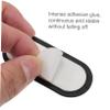 FELTECHELECTR 20pcs Self-Adhesive Cable Organizers Durable Silicone Wire Holders for Desk Home Easy to Install Black White Set for Cable Management view 3