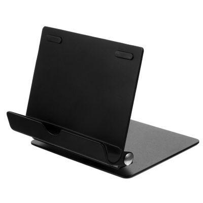 ARTIBETTER Rotating Cell Phone Holder Foldable Tablet Stand for Laptop Desk Bed Aluminum Alloy Sleek Design
