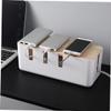 KONTONTY 1pc Storage Box Multi-Functional Organizer for Power Cords Data Wires and Cover for Use view 2