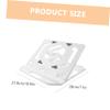 ARTIBETTER Laptop Stand Phone Holder Ergonomic Portable Desktop Support for Laptops Lightweight Riser for Home Office and Travel Use view 4