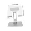 CAXUSD Tablet Bracket Folding Holder Aluminum Alloy Laptop Stand Compact Holder Desk Accessory view 4