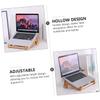 KICHOUSE 1pc Height Adjustable Laptop Stand Versatile Storage Shelf for Enhanced Airflow and Heat Dissipation Easy Setup for Improved Productivity for Use view 2