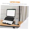ARTIBETTER Folding Laptop Stand with Phone Holder Portable Ergonomic Design for All Laptops Enhances Airflow and Reduces Neck Fatigue for Use view 2