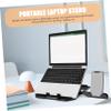 ARTIBETTER Folding Laptop Stand with Phone Holder Portable Ergonomic Design for All Laptops Enhances Airflow and Reduces Neck Fatigue for Use view 3