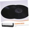 CONGARTENO 2pcs Vinyl Record Cleaner Brush Carbon Fiber Cd Cleaning Tool Record Player Cleaning Brush view 4