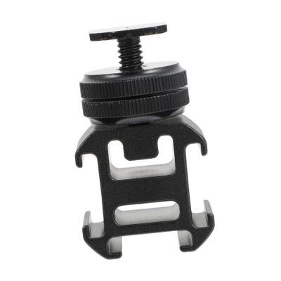 jojofuny 1set Camera Hot Shoe Mount Adapter Design for Microphones Led Lights Accessories Easy Installation Tripod Screw Adapter Scratch-Resistant Photography Accessory