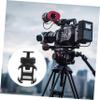jojofuny 1set Camera Hot Shoe Mount Adapter Design for Microphones Led Lights Accessories Easy Installation Tripod Screw Adapter Scratch-Resistant Photography Accessory view 4