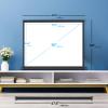 50 inch Small Projector Screen, Goldengrainv Retractable Pull Up Screen, Floor Projector Screen, 16:9 4K Portable Screen for Projector, Roll Down Movie Screen for Gaming Indoor, Mini White Screen view 2