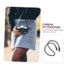 FELTECHELECTR Elastic Cross Body Camera Shoulder Strap Microfiber Comfortable for Professional Use Neck Lanyard view 2