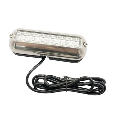 BCOATH Led Underwater Boat Bottom Light Stainless Steel Submersible Led Lamp for Yachts Parties and Weddings Lighting Easy Installation
