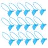 FELTECHELECTR 100pcs Bulk Zip Ties Self-locking Shoes Ties Weatherproof Strong Flexible Theft view 1