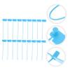 FELTECHELECTR 100pcs Bulk Zip Ties Self-locking Shoes Ties Weatherproof Strong Flexible Theft view 2